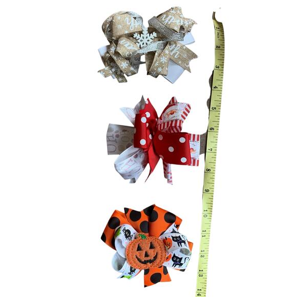 Handmade Holiday bow bundle - Picture 11 of 13